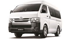 Rent Toyota Hiace in Jamaica